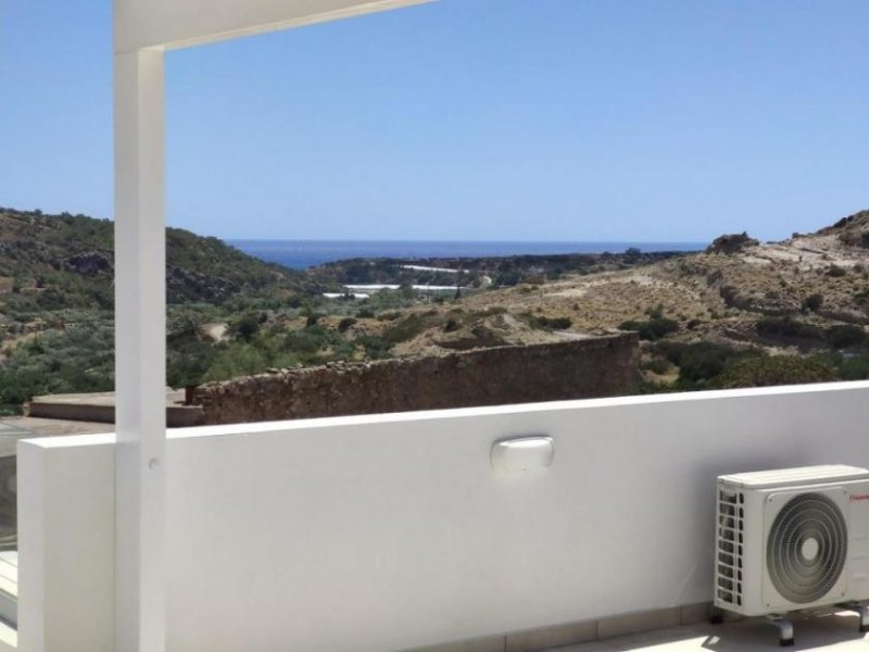 Makry Gialos MIT VIDEO! Kreta, Makry Gialos: Neubau - Bungalow mit Pool und Meerblick zu verkaufen Haus kaufen